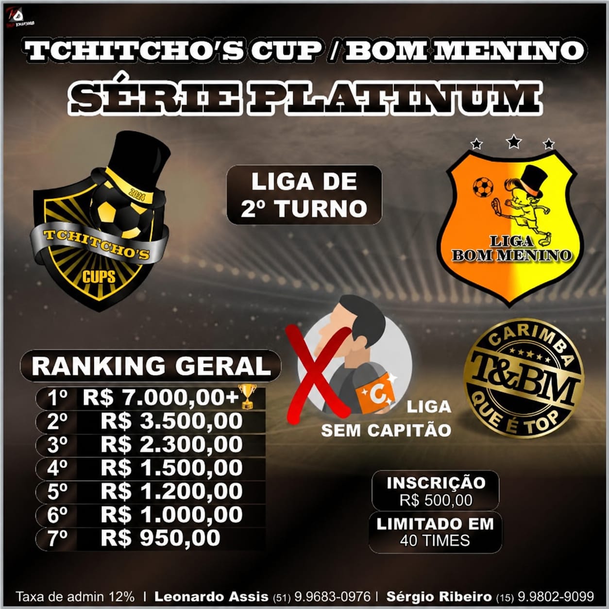 2º TURNO T&BM SÉRIE PLATINUM S/C 2026