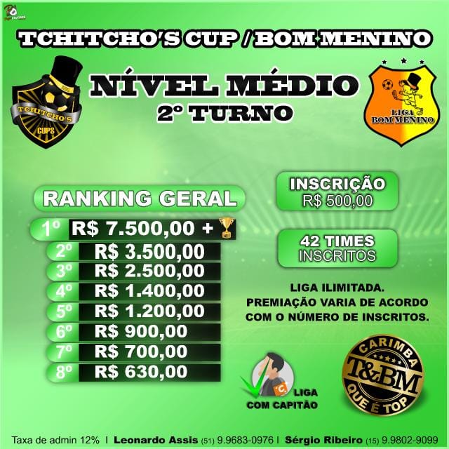 2º TURNO T&BM NÍVEL MÉDIO C/C 2026
